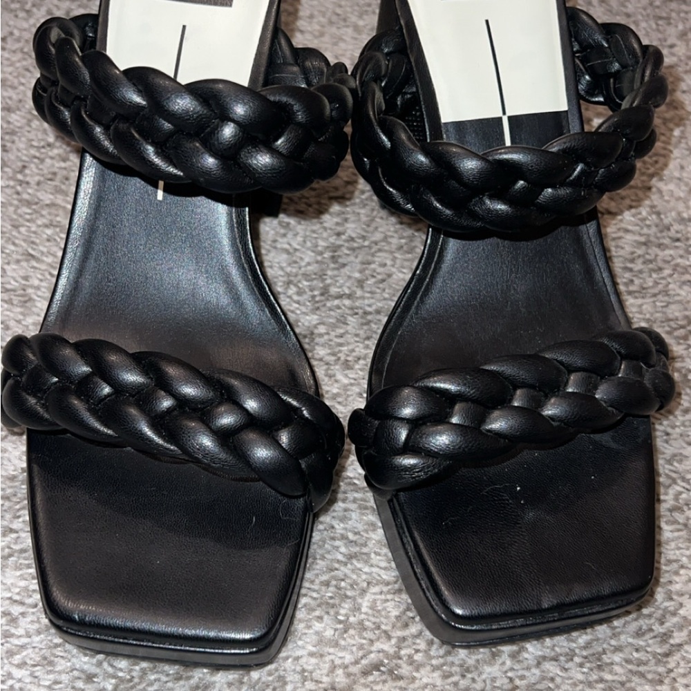 NWOT Dolce Vita Braided Heeled Sandals